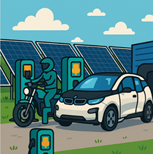 V is for Vehicles (electric ones!)